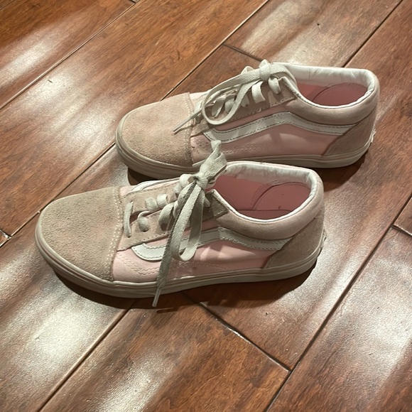 Pink Suede Vans Size 3 - Picture 5 of 7